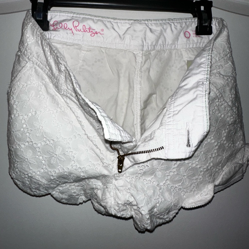 White Lilly Pulitzer shorts